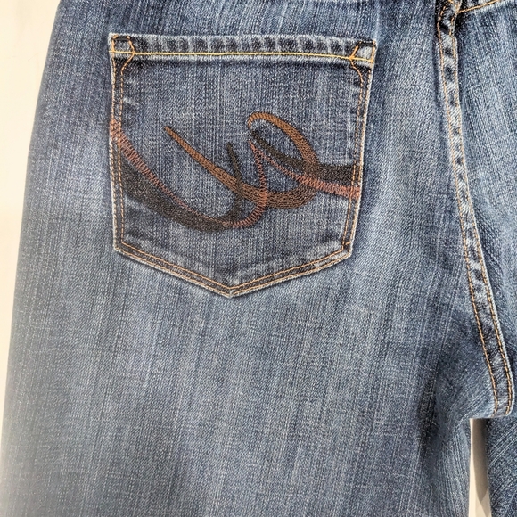 Rare Express Eva Full Leg size 10L w 31 with gold pocket swoosh design - Picture 7 of 9